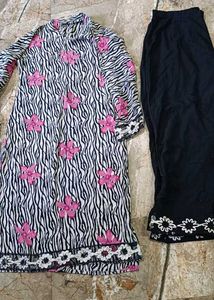 Floral Print Kurta Set