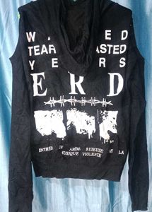 ERD Black Graphic Hoodie