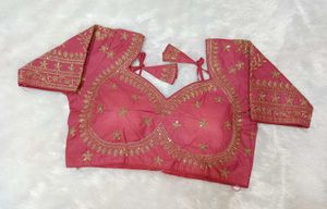 Sabyasachi Dark Pink Blouse