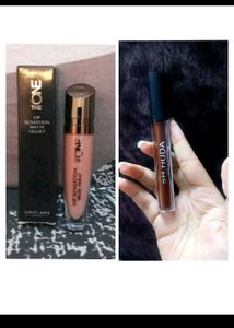 2 Lipstick Combo : Oriflame & SH Huda Beauty