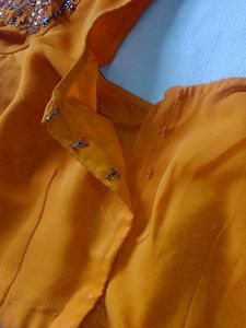 Orange Saree