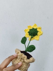 CROCHET SUNFLOWER