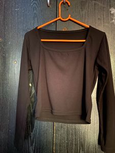 Black Full sleeve Top
