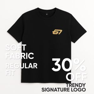 Black Graphic Tee (61)