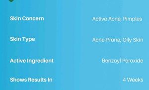DERMDOC 2.5% Benzoyl Peroxide Face Wash