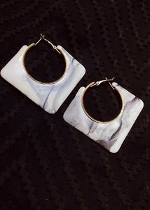 Square Hoop Earrings
