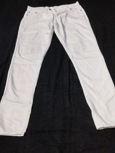 white jeans