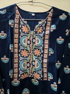 Cotton Kurta And Palazzo
