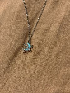 Moon &amp; Star Necklace
