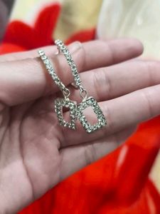 Sparkling Rhinestone Drop Earrings