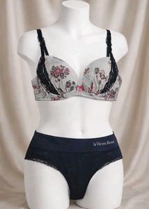 🇳🇿💫🎀Floral Bra & Panty Set