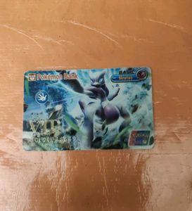 Mewtwo Pokemon Bank Card
