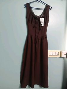 Frill Tie Dress Little Box (FREE HAIR BOW)