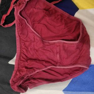 Used Comfy Briefs And Bra