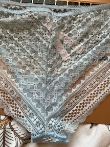 baby blue full lace cheekies ♡