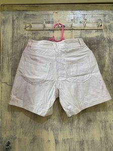Betty Smith White Denim Shorts