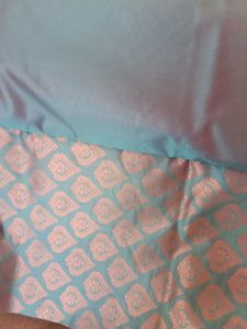 Pink Paisley Sari