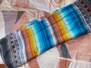 Colorful Striped Saree