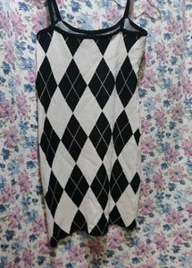 Argyle Mini Dress