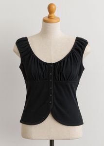 Black Sleeveless Top🖤