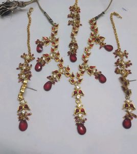 Complete Bridal Red Set