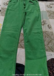 Green Trouser For Boy Jam And Honey