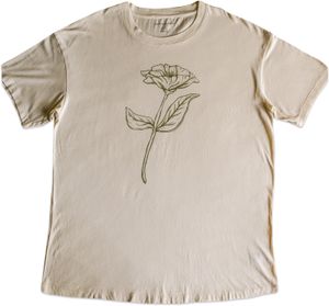 Botanical print tshirt