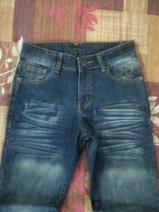 Vintage Embroideried Bootcut Jeans For Women