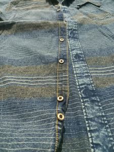 Denim Cotton Shirt (XL/XXL)