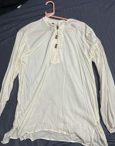 typical solid bohemian kurta
