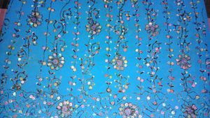 Blue Embellished Dress