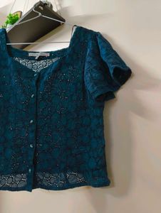 Lace Detail Top