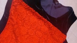 Red &amp; Black Dress