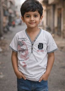 Boy's Stylish Graphic Tee