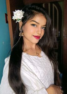 White Embroidered Anarkali