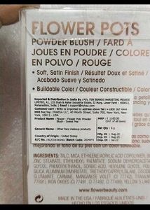 Flower Pots Powder Blush