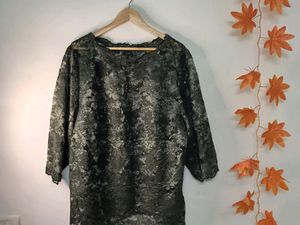 Plus Size Transperant Tops