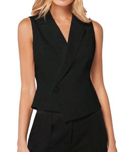Black waistcoat