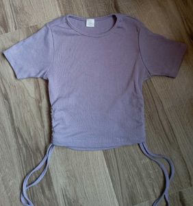 Ribbed Crop Top.