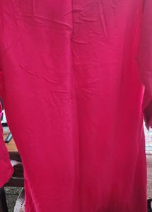 Elegant Pink Embroidered Kurta