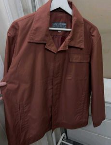Rust Colored Casual Jacket