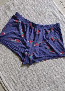 Parrot Print Lounge Shorts