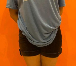 Brown Corduroy Shorts