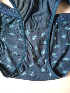 Blue 40/L Brief Panty
