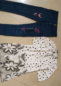 Sell Combo 2 Kurta And Jeans