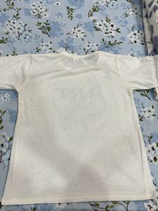 White ART Graphic Tee