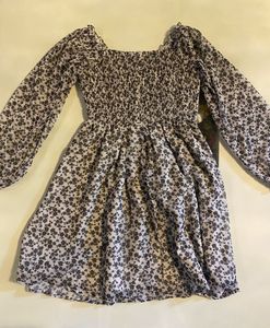 Floral Ruched Mini Dress