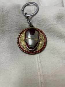 Marvels Ironman Spinning Metal Keychain