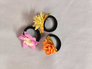 Floral Hair Tie Set