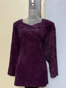 Plus Size Full Glitter One Piece Kurti